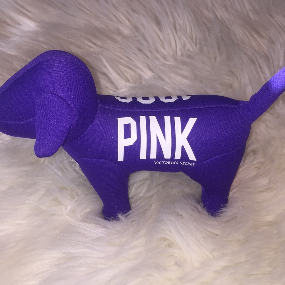 PINK collectible dog from VS purple 1986